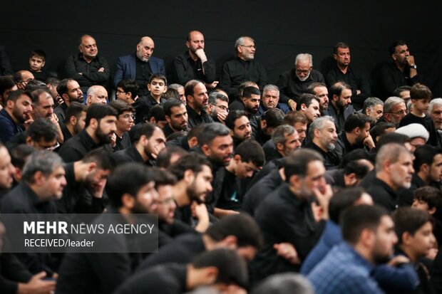 Tasu’a mourning ceremony at Imam Khomeini Husseiniyah
