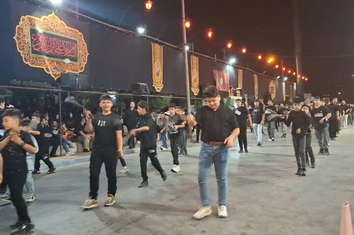 حضور مردم تبریز در دستههای زنجیرزنی همزمان با شب تاسوعای حسینی