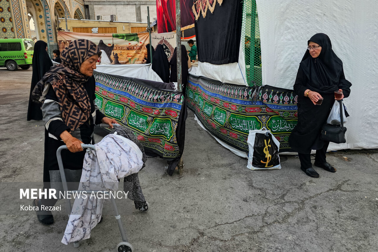 از خلیج فارس تا کربلا؛ مردم جزیره خارگ پای کار اربعین ایستادهاند