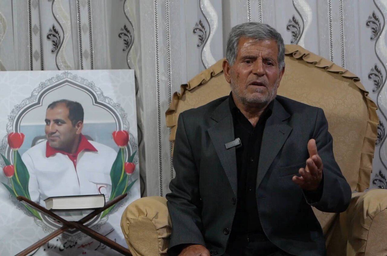 همسر شهید «مهدی زرتاجی»: مهدی همنام و سرباز امام زمان بود