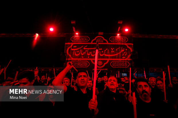 عزاداری «شاخسی واخسی» تبریز در دهه اول محرم