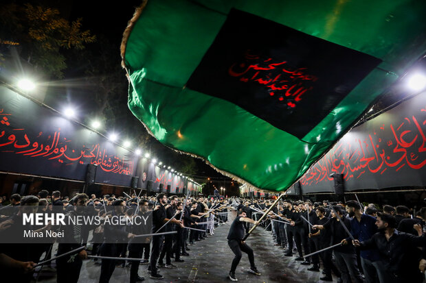 عزاداری «شاخسی واخسی» تبریز در دهه اول محرم