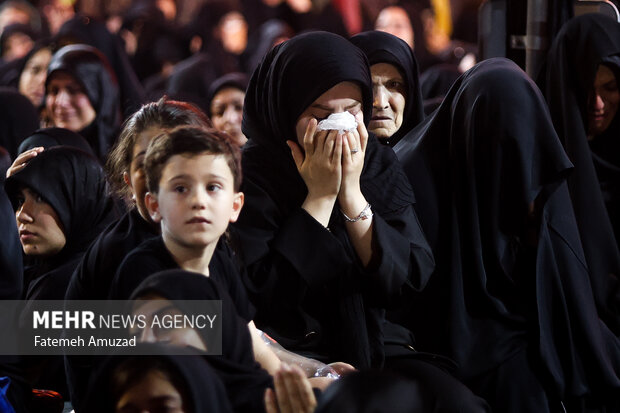 مراسم عزاداری محرم در هیئت ریحانه الحسین (س)