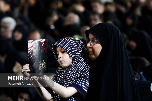مراسم عزاداری محرم در هیئت ریحانه الحسین (س)