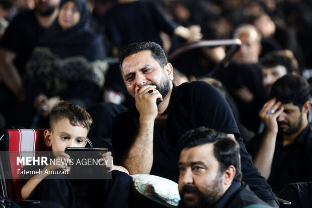 مراسم عزاداری محرم در هیئت ریحانه الحسین (س)