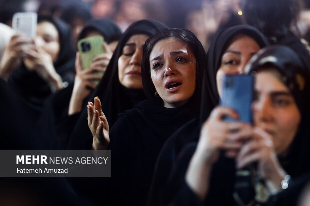 مراسم عزاداری محرم در هیئت ریحانه الحسین (س)