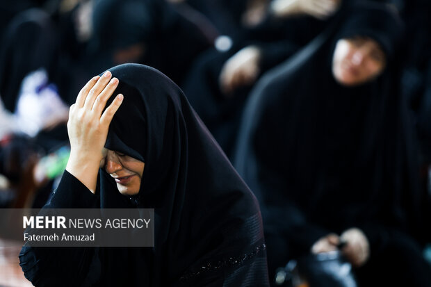 مراسم عزاداری محرم در هیئت ریحانه الحسین (س)