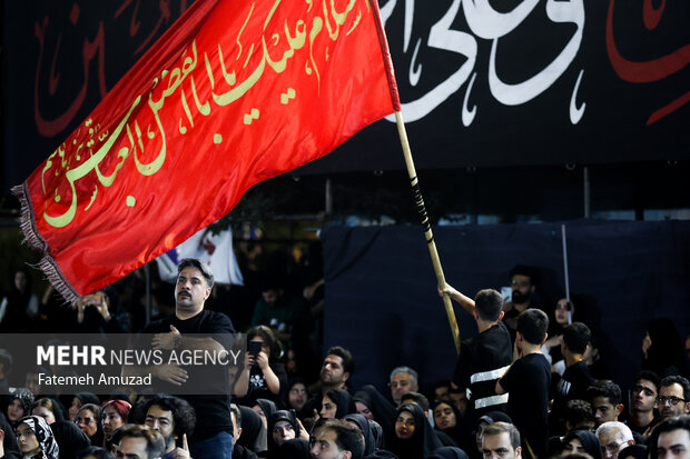 مراسم عزاداری محرم در هیئت ریحانه الحسین (س)