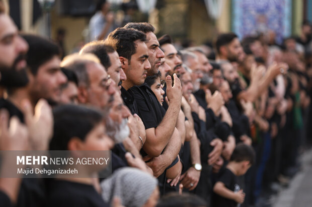 اجتماع بزرگ عزاداران حسینی مهریز