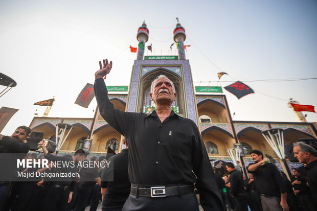 اجتماع بزرگ عزاداران حسینی مهریز