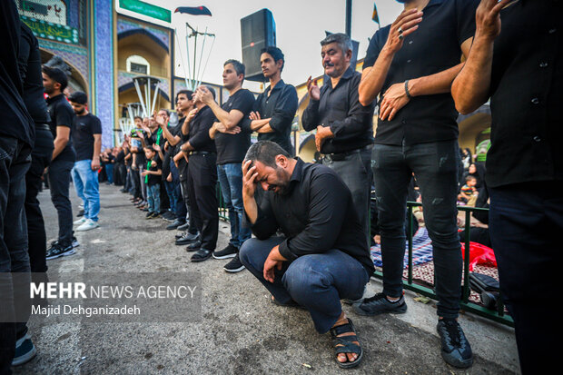 اجتماع بزرگ عزاداران حسینی مهریز