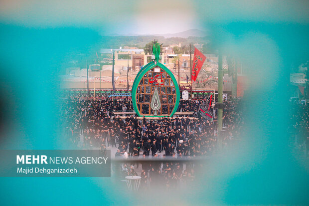 اجتماع بزرگ عزاداران حسینی مهریز