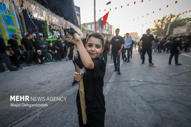 اجتماع بزرگ عزاداران حسینی مهریز