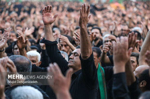 اجتماع بزرگ عزاداران حسینی مهریز