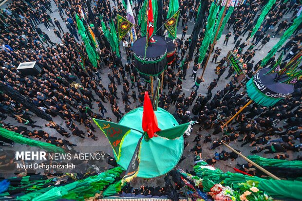 اجتماع بزرگ عزاداران حسینی مهریز
