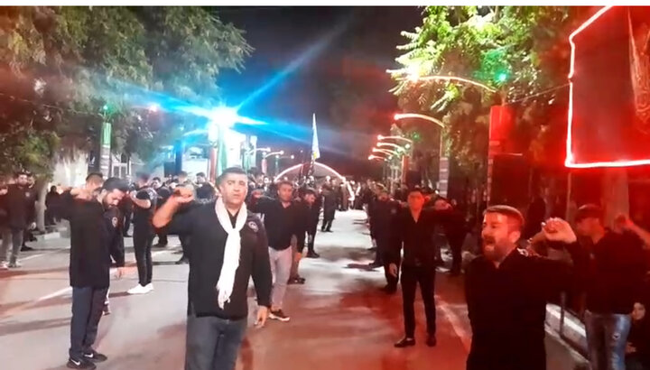 برگزاری مراسم عزاداری شب تاسوعای حسینی در ارومیه