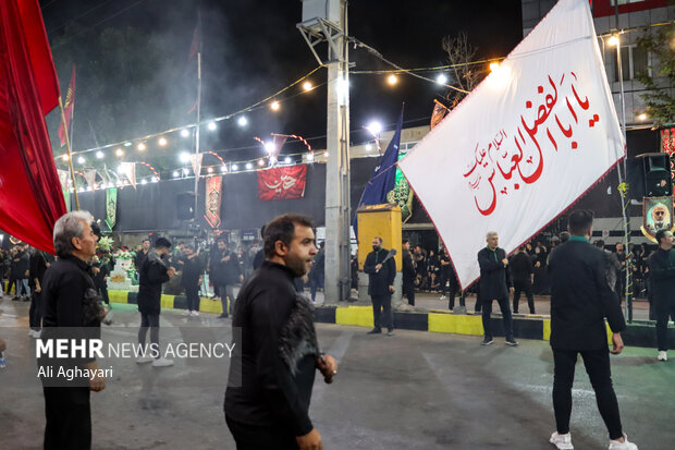 عزاداری شب تاسوعای حسینی در مکتب یازهرا(س) ارومیه