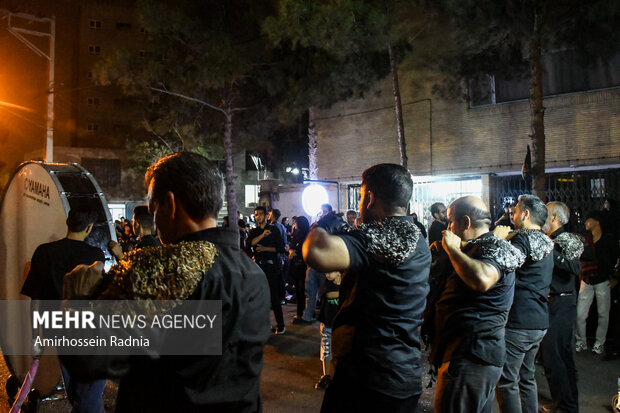 عزاداری دهه سوم محرم در گلپایگان