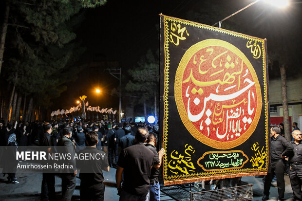 عزاداری شب تاسوعای حسینی در بیرجند