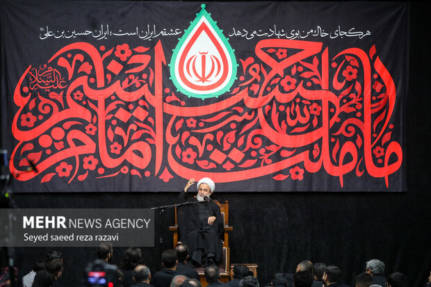دسته عزاداری مردمی دانشجویی ظهر تاسوعا در حمایت از ولی امر مسلمین جهان