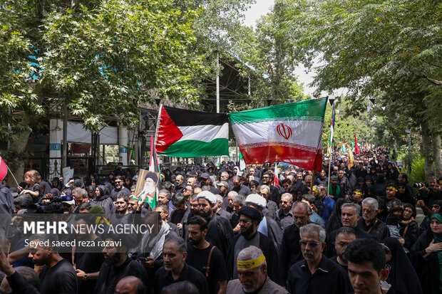 دانشگاه تهران در آغوش سوگ؛روایت دلدادگی عزاداران حسینی