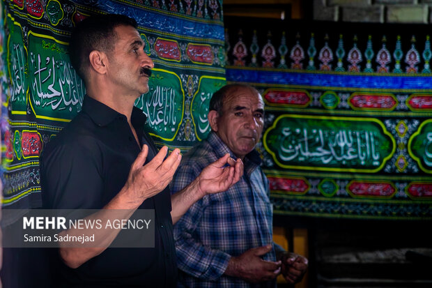 آیین عزاداری حسینی در خانه تاریخی ملک