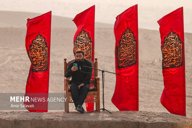 عزاداری در صحرا