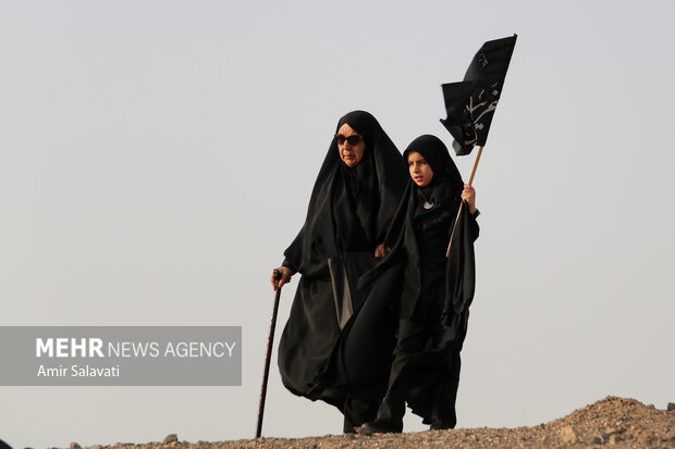 عزاداری در صحرا