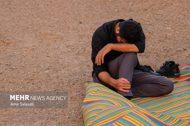 عزاداری در صحرا