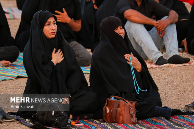 عزاداری در صحرا