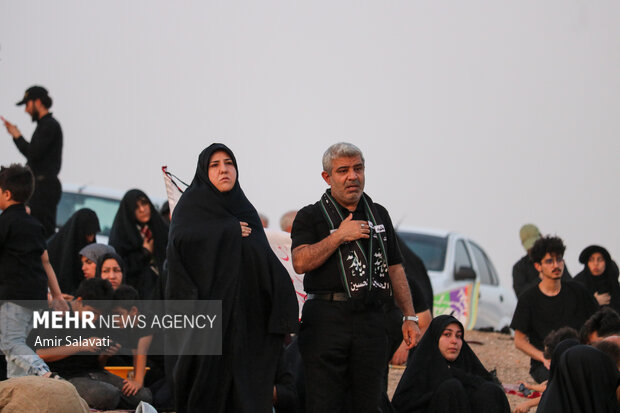 عزاداری در صحرا