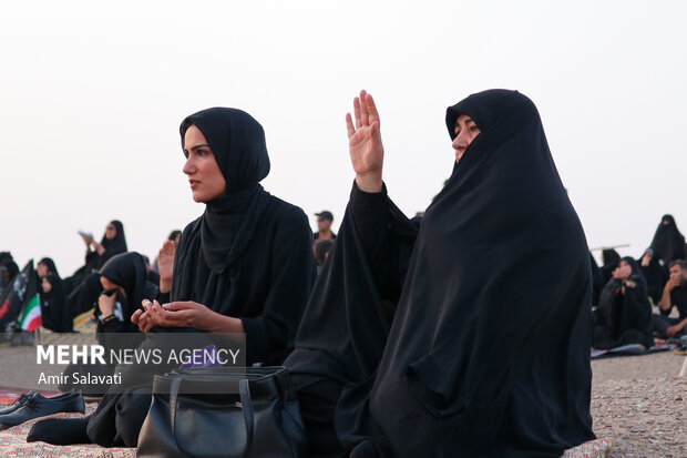 عزاداری در صحرا
