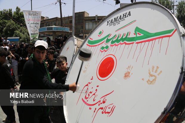 عزاداری روز تاسوعا در کرمانشاه