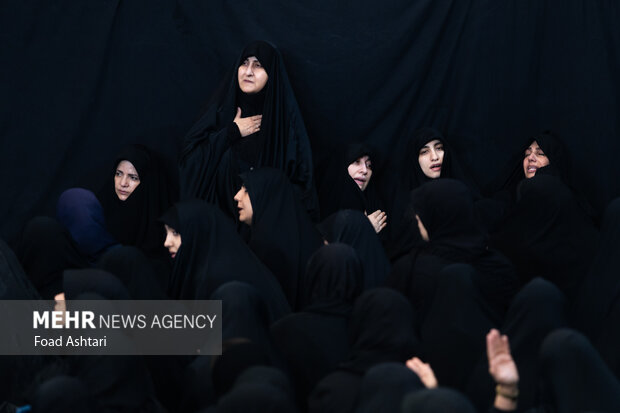 عزاداری تاسوعای حسینی در حسینیه سادات اخوی