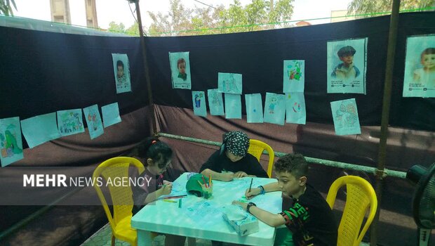 علمداری جوانان بندرکیاشهر در تاسوعا؛ فرهنگ عاشورا زندهترین سلاح است