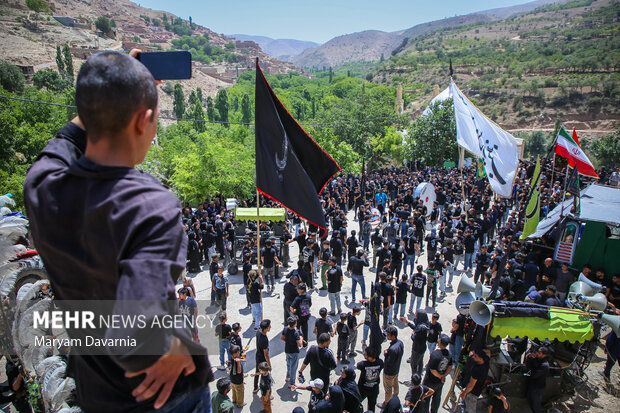 شور شب عاشورا در دل خراسان شمالی طنینانداز شد