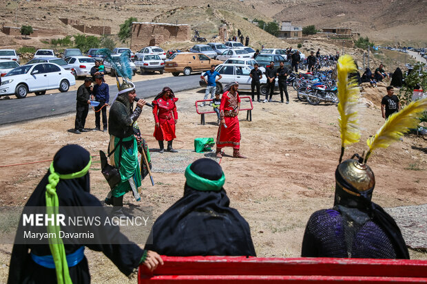 تاسوعای حسینی در روستای درصوفیان بجنورد