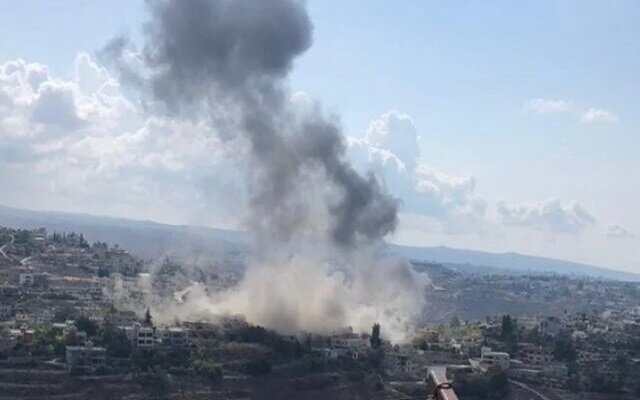 Israeli regime carries out four strikes in south Lebanon
