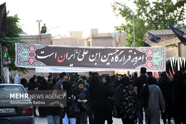 مراسم سنتی هفت منبر در بیرجند