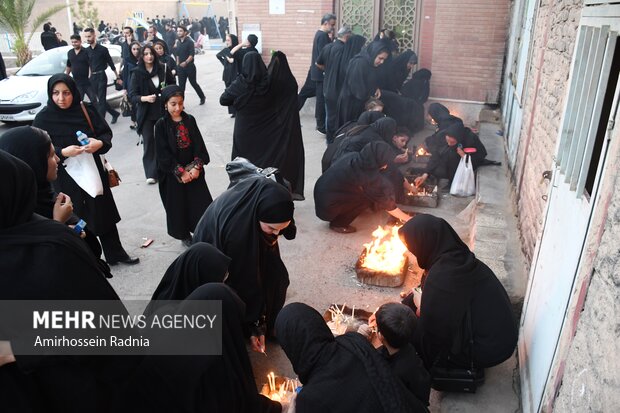 مراسم سنتی هفت منبر در بیرجند
