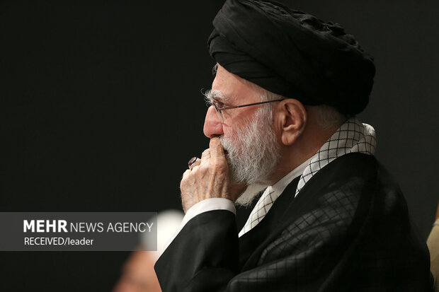 Leader at Ashura night ceremony