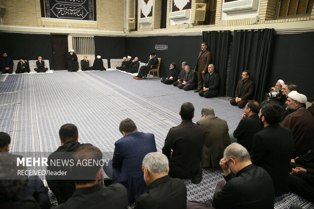 Leader at Ashura night ceremony