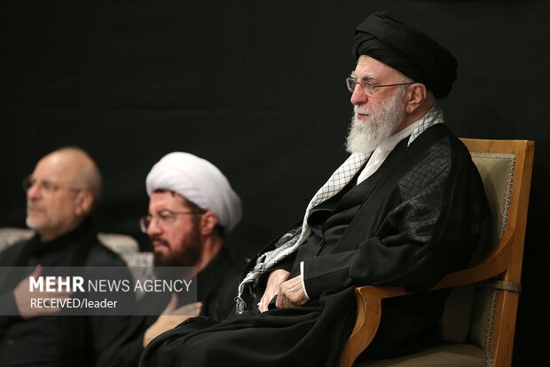 Leader at Ashura night ceremony