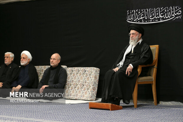 Leader at Ashura night ceremony
