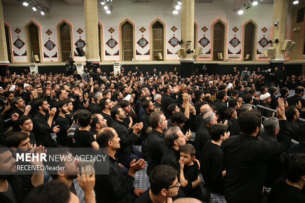 شب عاشورای حسینی هیئت فرهنگیان اسلامشهر