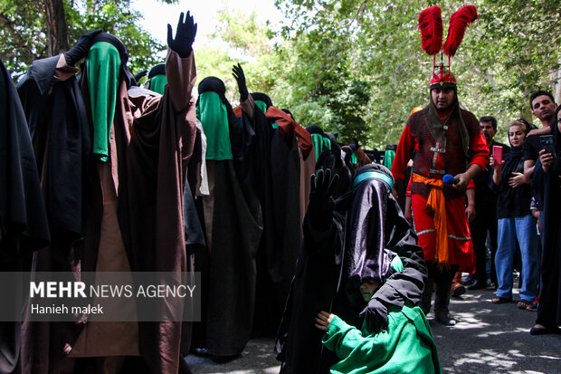 سوگواری تاسوعای حسینی در بسطام
