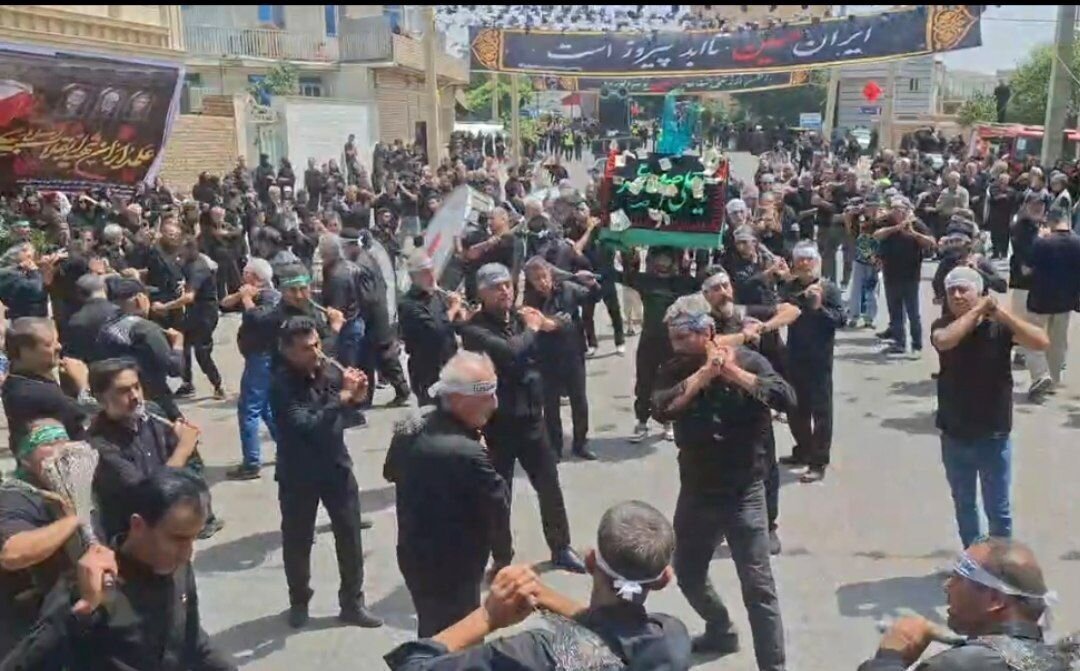 سرزمین آفتاب در تاسوعای حسینی یکپارچه در عزای علمدار کربلا