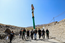 آیین علم‌گردانی در روستای تاریخی هزاوه