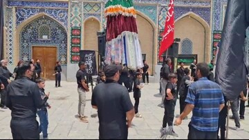 عزاداری مردم جوپار در عاشورای حسینی