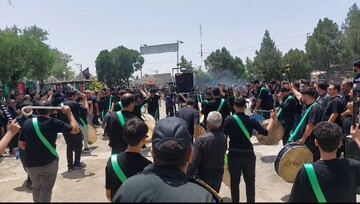 هم‌ناله با کربلا؛ عزاداری باشکوه عاشورا درشاهزاده ابراهیم (ع)گلپایگان